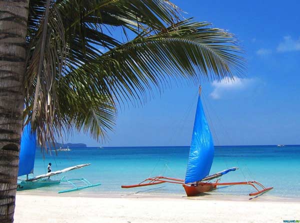 Пляж на Мальдівах