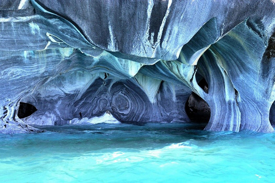 Мармурові печери Патагонії, Чилі 