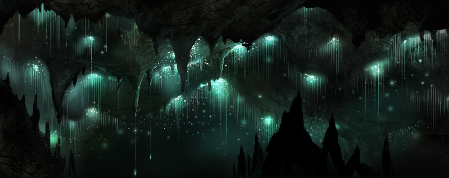 Зоряне небо під землею: печера світлячків в Новій Зеландії